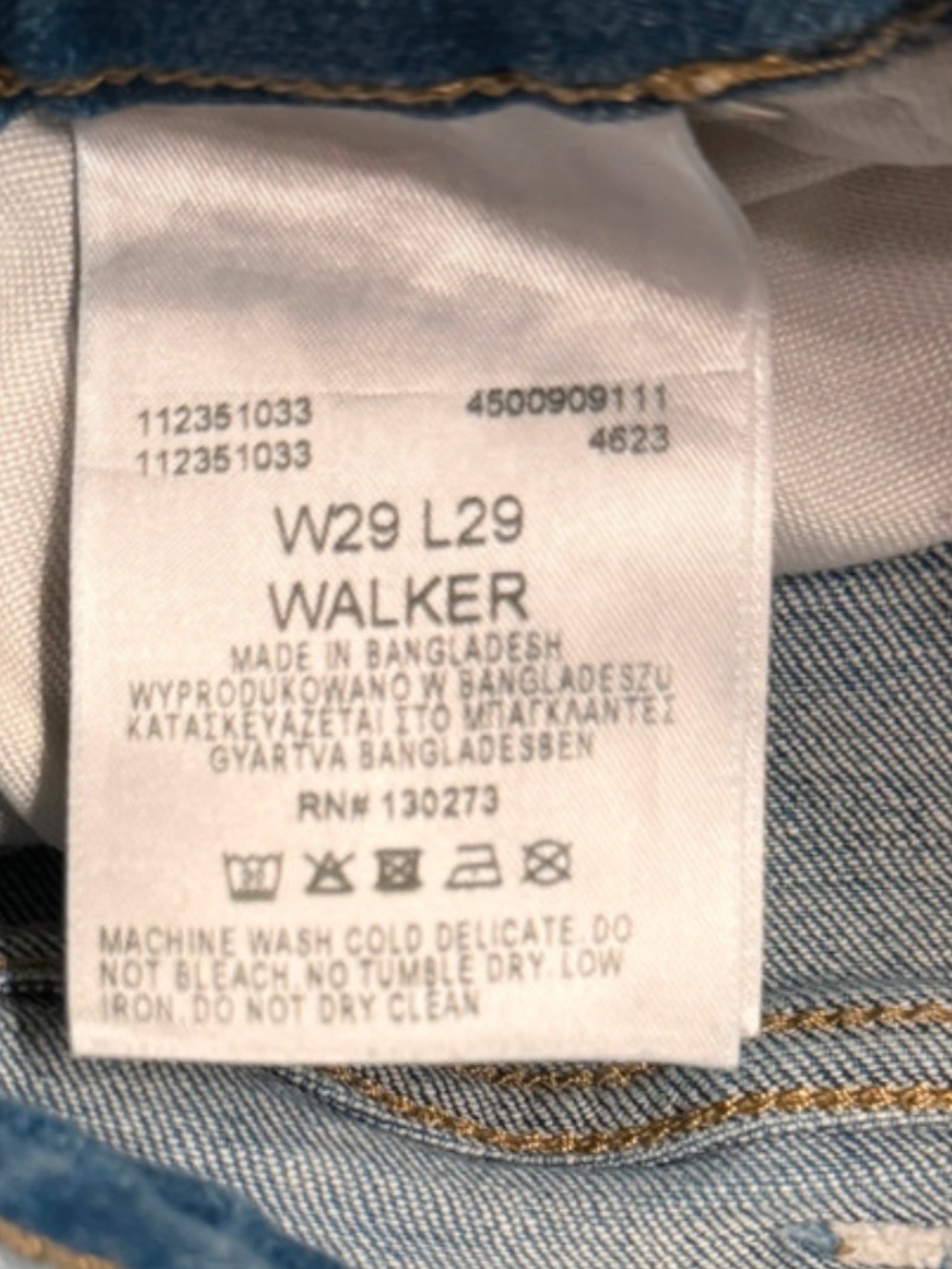 Wrangler Women’s straight leg Jean size 29 - Picture 4 of 4